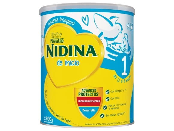 Oferta leche infantil Nidina 1 START con bifidus 800GR. NESTLE - Nappy